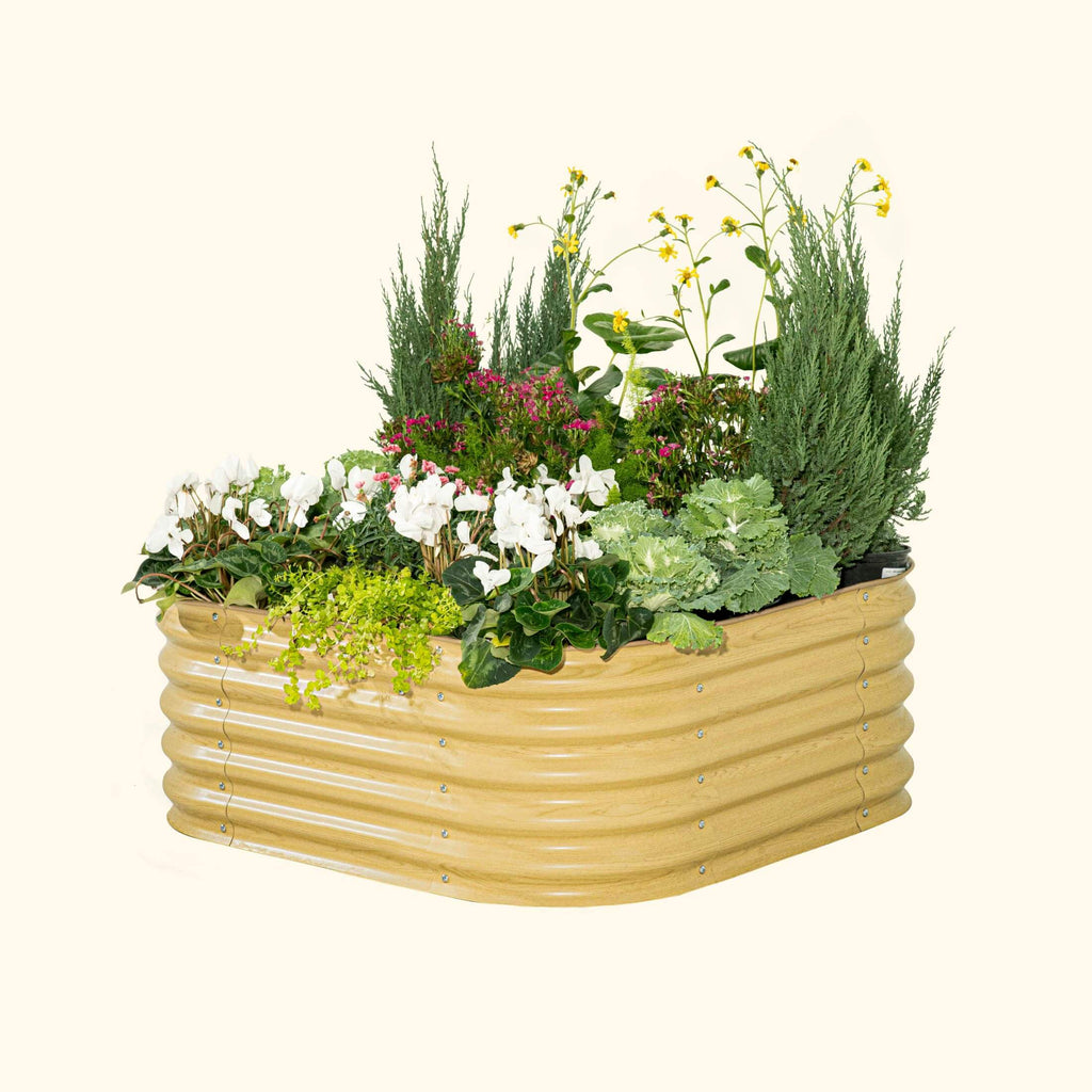 17" Tall 4 In 1 Small Modular Metal Raised Garden Bed Kit – Vego Garden, view 7