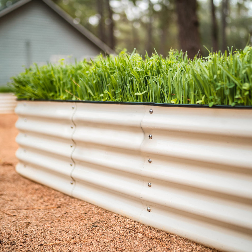17" Tall 4 In 1 Small Modular Metal Raised Garden Bed Kit – Vego Garden, view 21