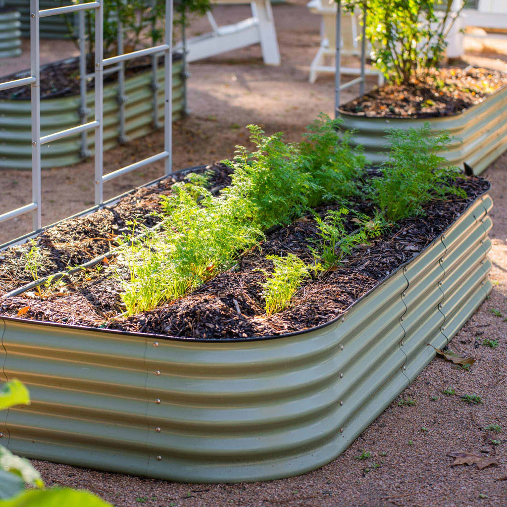 17" Tall 10 In 1 Jumbo Modular Metal Raised Garden Bed Kit – Vego Garden, view 16