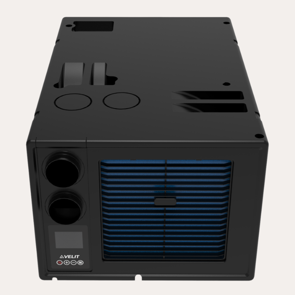 Velit 2000U - 12V/24V/48V Under-Bench Off Grid Air Conditioner – velitcamping, view 3