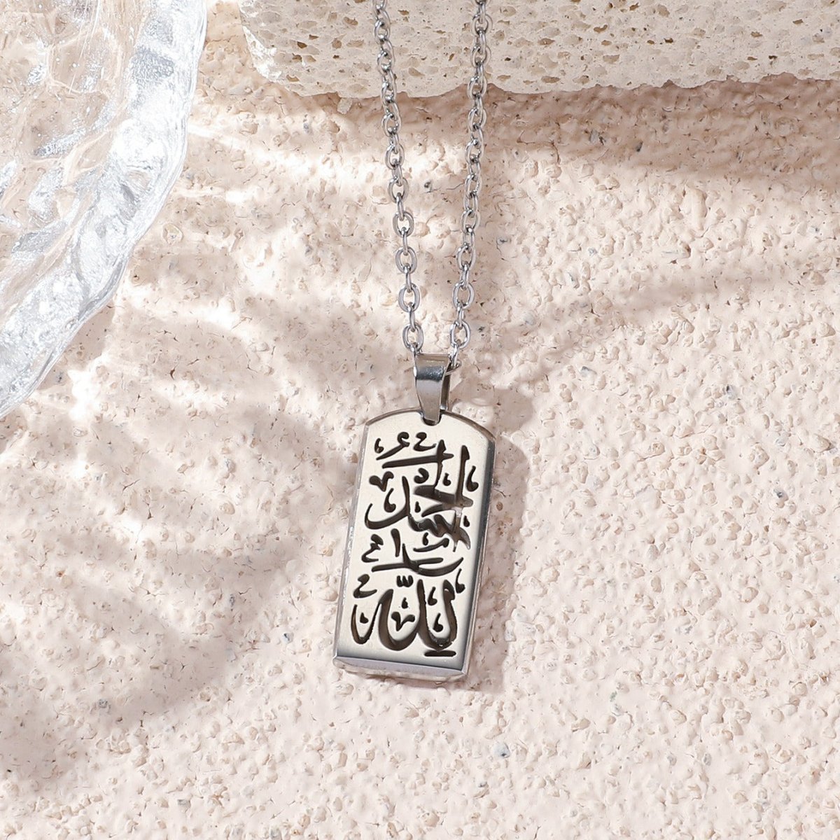 Mariam's Collection Versatile high-end letter rectangular pendant necklace（MAC228）(WITH GIFT BOX) — product category context