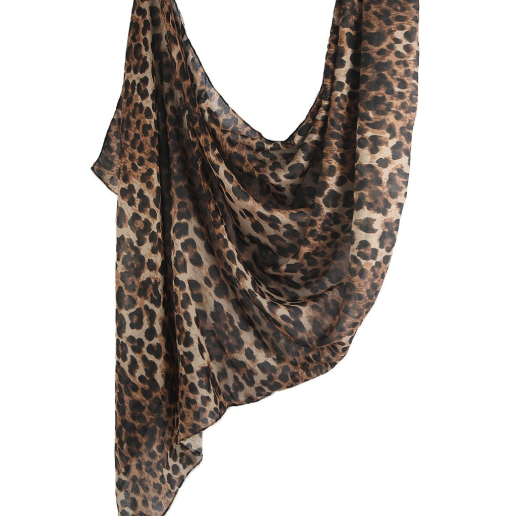 Mariam's Collection Versatile Leopard Print Fashionable Hijab (MH164) — detail shot 10