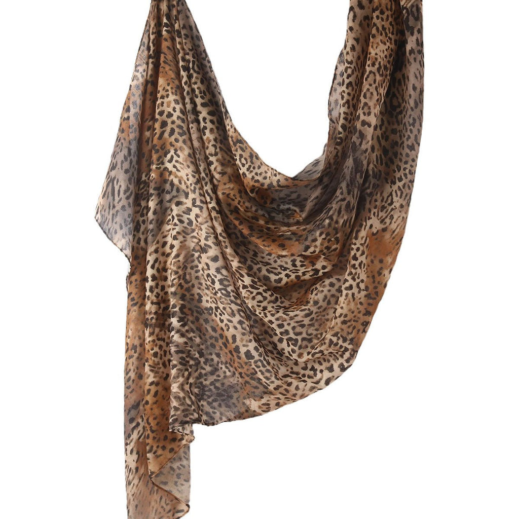 Mariam's Collection Versatile Leopard Print Fashionable Hijab (MH164) — feature highlight