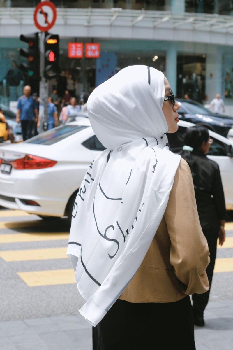 Mariam's Collection Mariam's Collection Versatile Minimalist Printed Hijab (MH090) — product category context