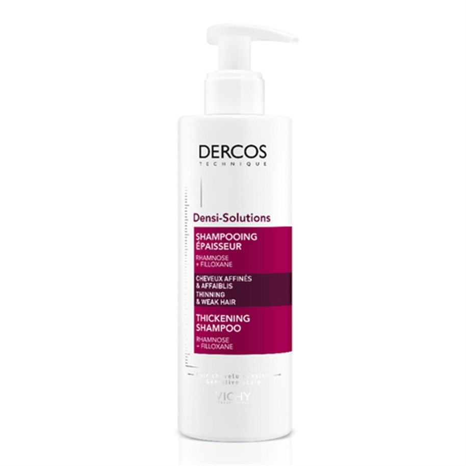 Vichy Densi Solutions Thickening Shampoo 400Ml - Hair Thickening & Volumizing for Fine or Limp Hair