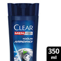 Clear Men Charcoal Dandruff Shampoo - Deep Cleansing Formula for Men | 350 ml