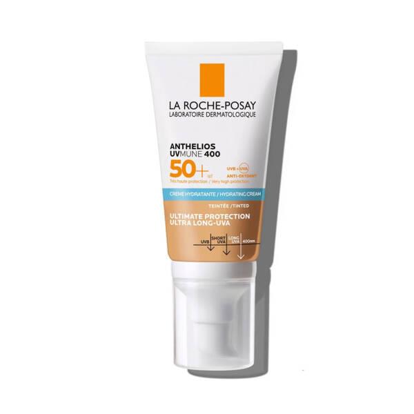 La Roche-Posay Anthelios UVmune 400 Tinted Sunscreen SPF 50+ - Hydrating, Sensitive Skin Friendly