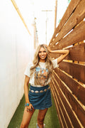Wild Junkie Vintage Cowgirl Graphic Tee — main product shot