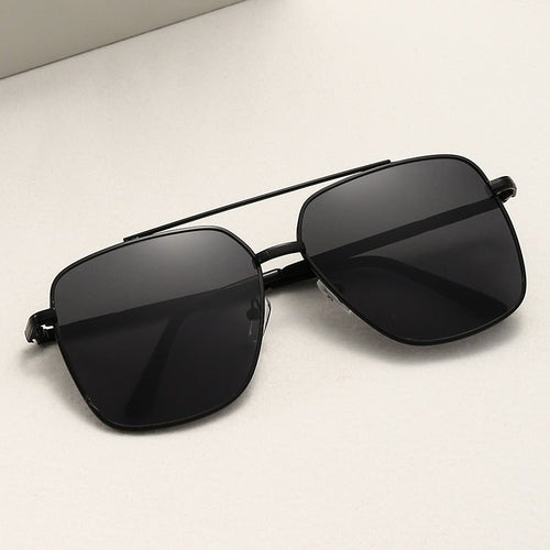 Vintage Double Bridge Sunglasses - Timeless Retro Style for Men & Women (MAC265)