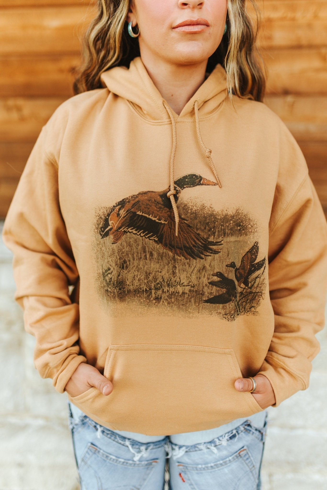 Wild Junkie Vintage Duck Graphic Hoodie — sweatshirts category context