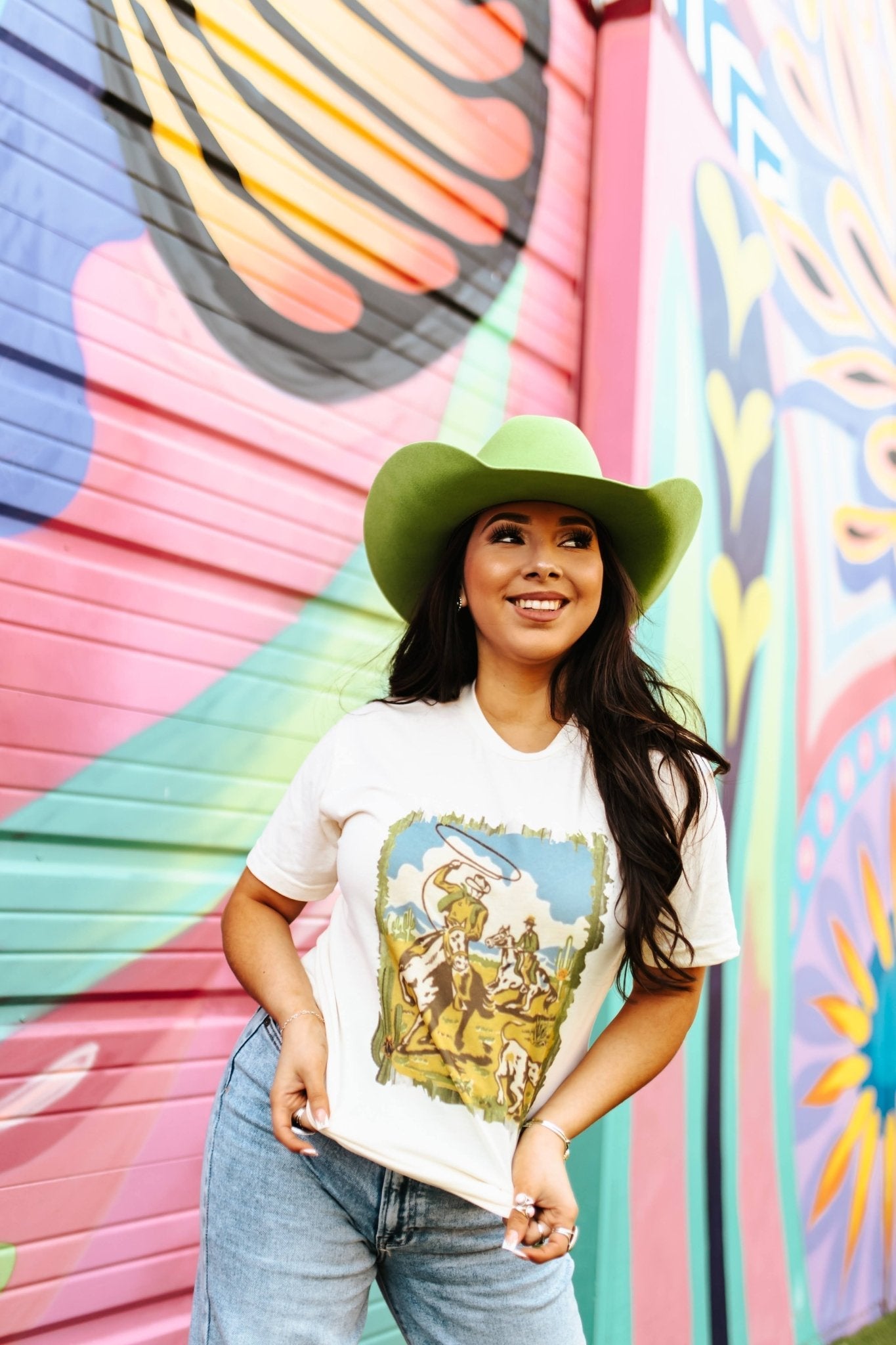 Wild Junkie Vintage Team Roping Graphic Tee — main product shot