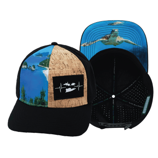 Virgin Islands Baseball Hat — Cork Hybrid / Ocean