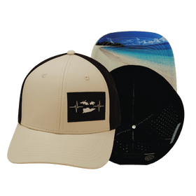 Virgin Islands Baseball Hat — Cream / Black