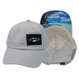 Virgin Islands Dad Hat — Light Gray