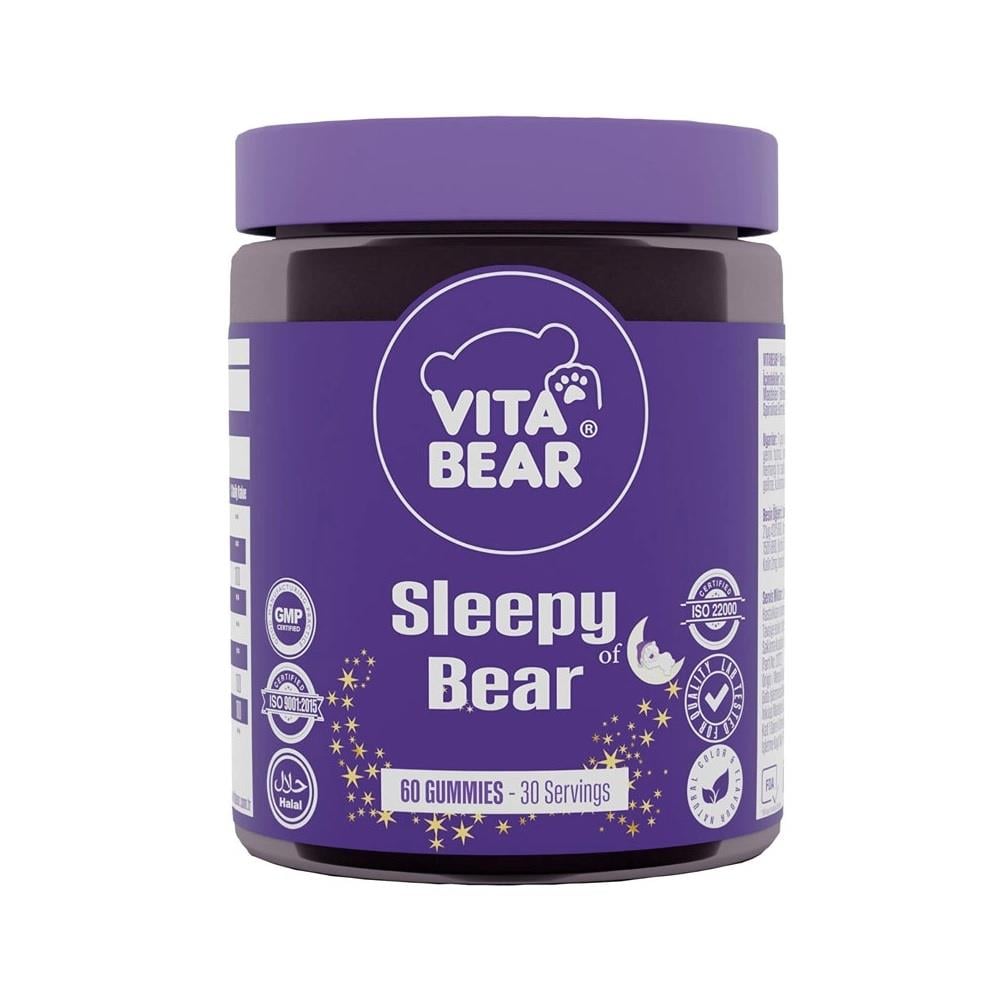 Vita Bear Sleepy Bear 60 Gummies - Melatonin Supplement