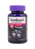 Sambucol Kids Immune Support Supplement - Chewable Elderberry Vitamins for Children with Vitamin C & Zinc