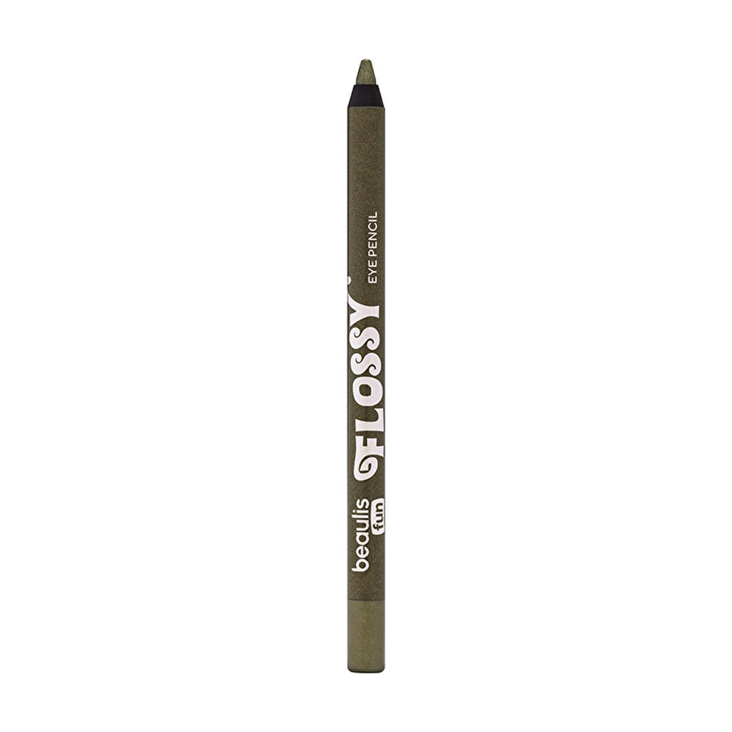 Beaulis Fun Flossy Green Eyeliner - Vibrant, Creamy Eye Makeup - 724 Green Elegance