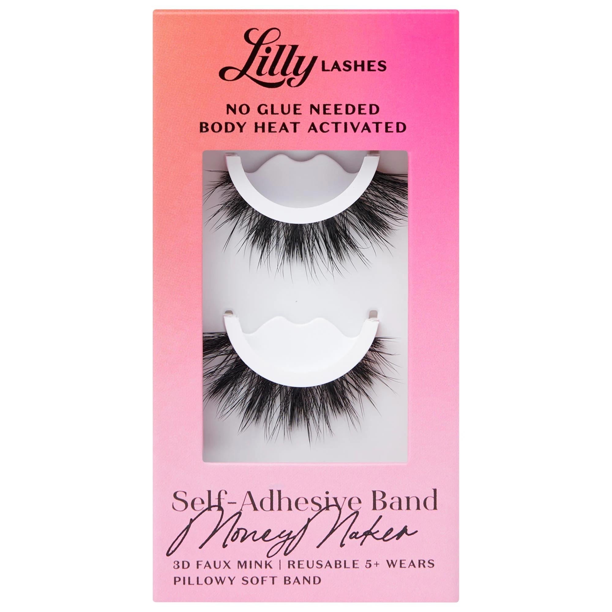 Self Adhesive Lashes - Waterproof, Long-Wearing, Cruelty-Free False Lashes No Glue Required