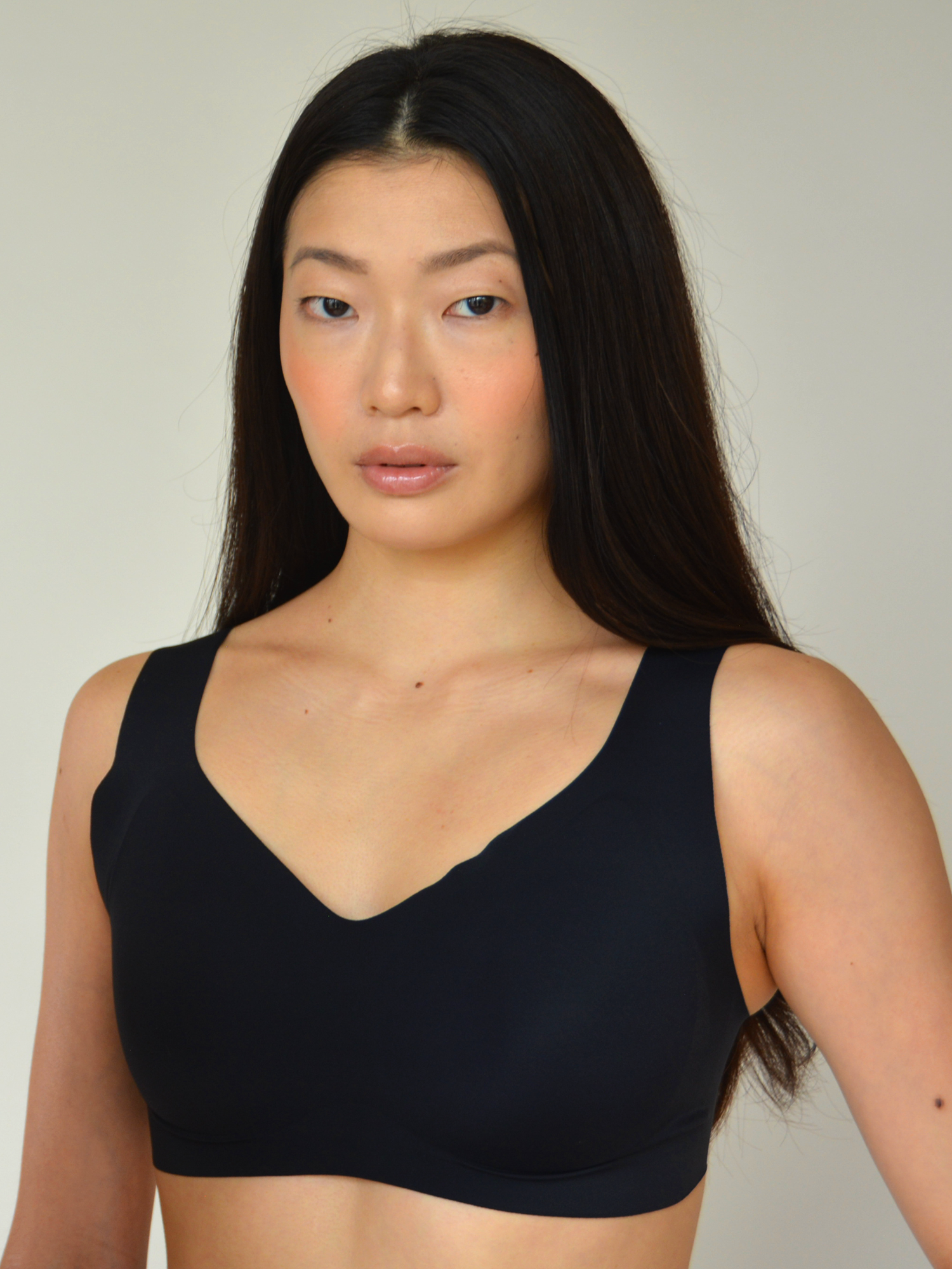 The Only Bra V-Neck Lift Bra — deep V-front detail