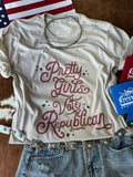 Wild Junkie Star Spangled Vote Republican Graphic Tee — main product shot