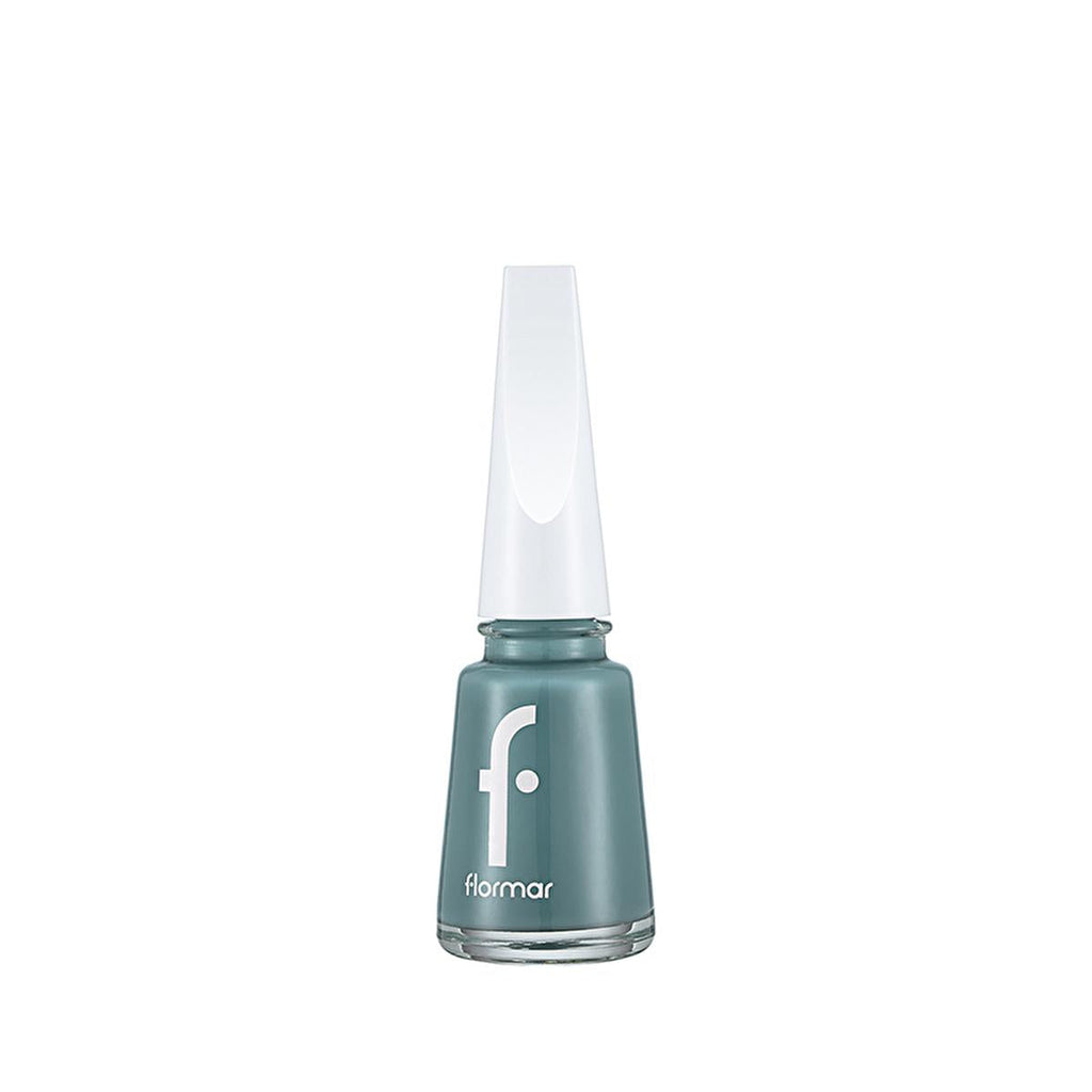 Flormar Nail Enamel High Pigment 497 Celadon Glaze - Long-Lasting Nail Polish