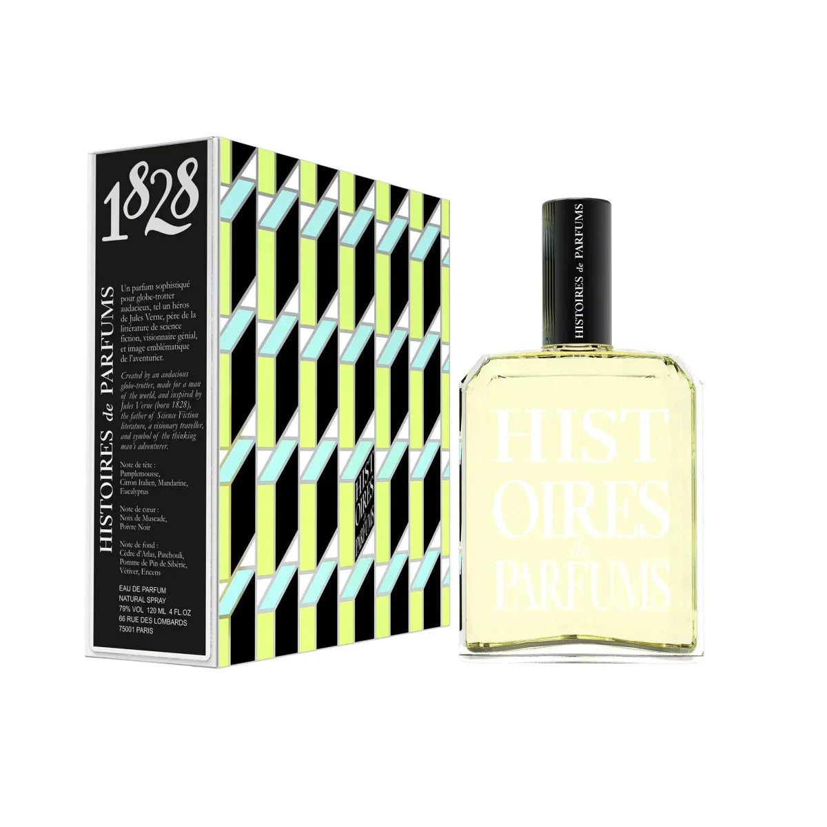 MANDOTOS MANDOTOS 1828 Oceanic Citrus Unisex EDP — MANDOTOS 1828 Oceanic Citrus packaging detail