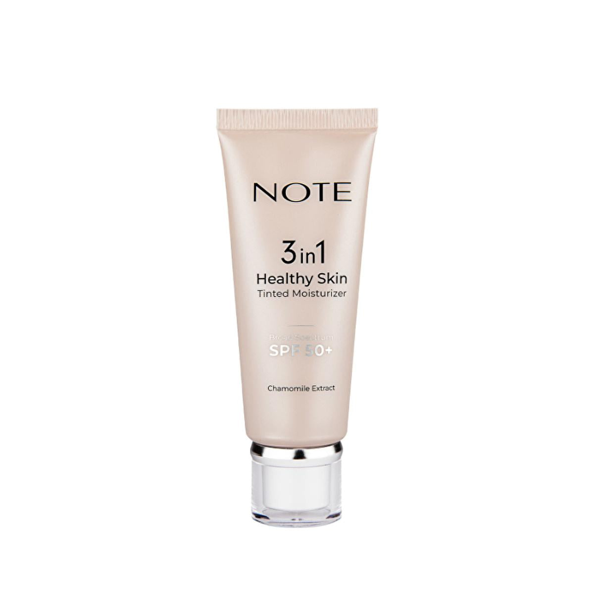 NOTE Cosmetics 3 In 1 Healthy Skin Tinted Moisturizer: SPF 50, Lightweight, Evens Skin Tone & Protects