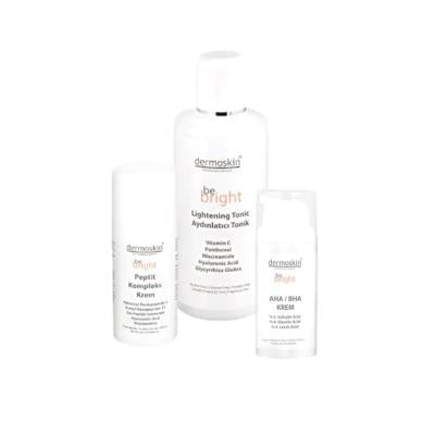 Dermoskin Be Bright Anti-Aging Skincare Set - Skincare for Hyperpigmentation, Brightening & Anti-aging Skincare