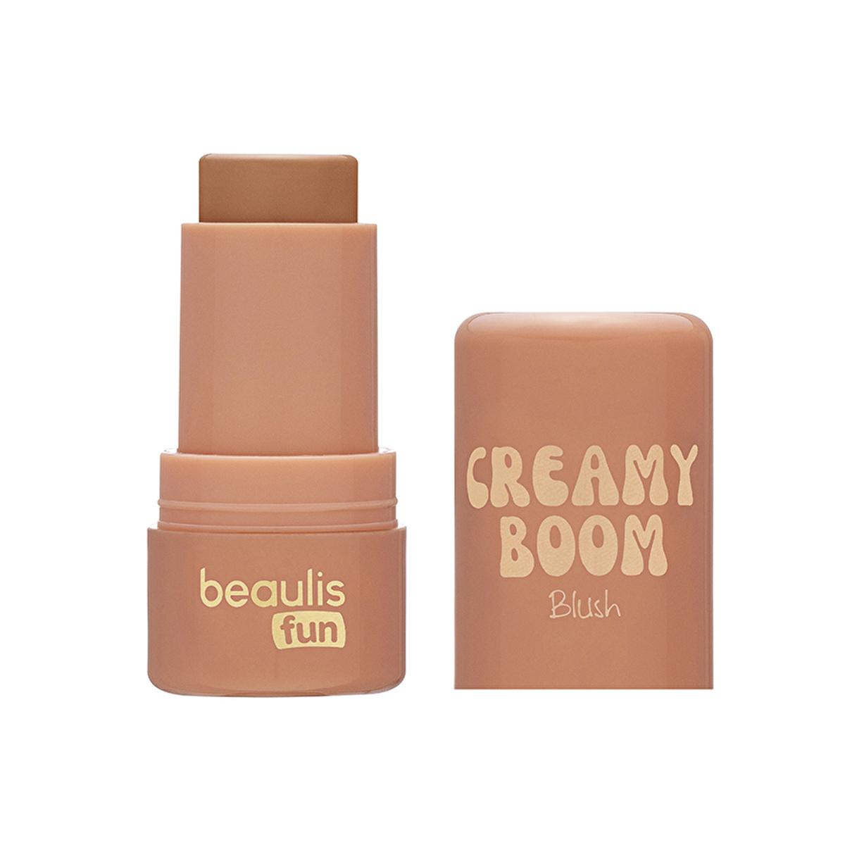 Beaulis Cream Blush - Fun Creamy Boom Stick Allık for Natural Cheek Color & Easy Makeup