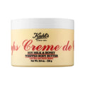 Kiehl's Creme de Corps Soy Milk & Honey Whipped Body Butter: 24-Hour Hydration for Dry, Sensitive Skin | Paraben-Free, Natural Moisturizer