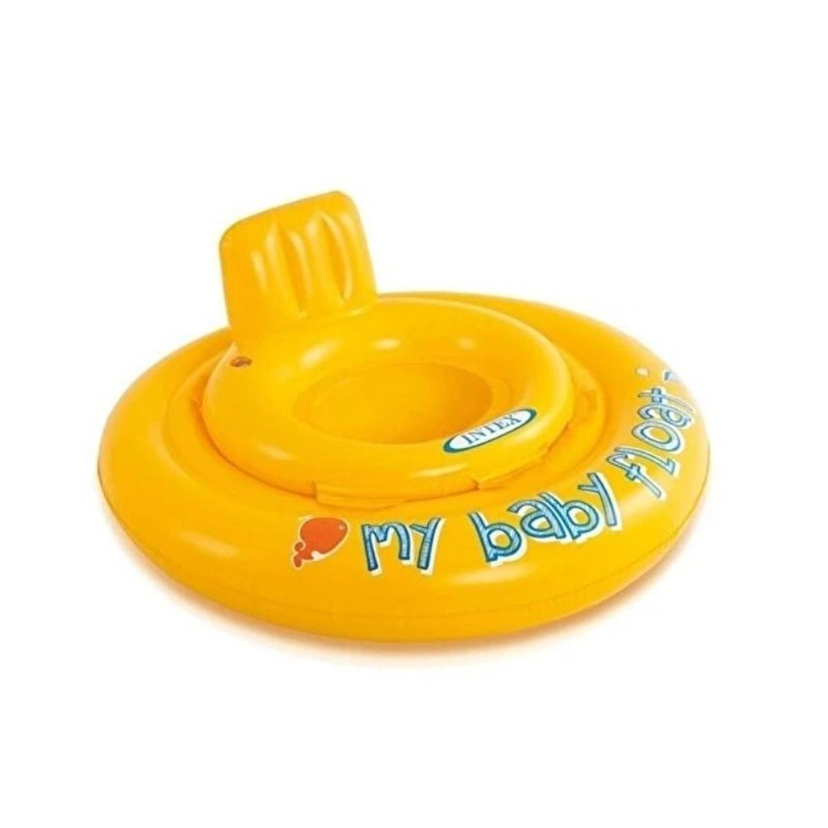 Intex Baby Float 70cm - Soft Cushion Backrest Infant Swimming Aid for 6-12 Months