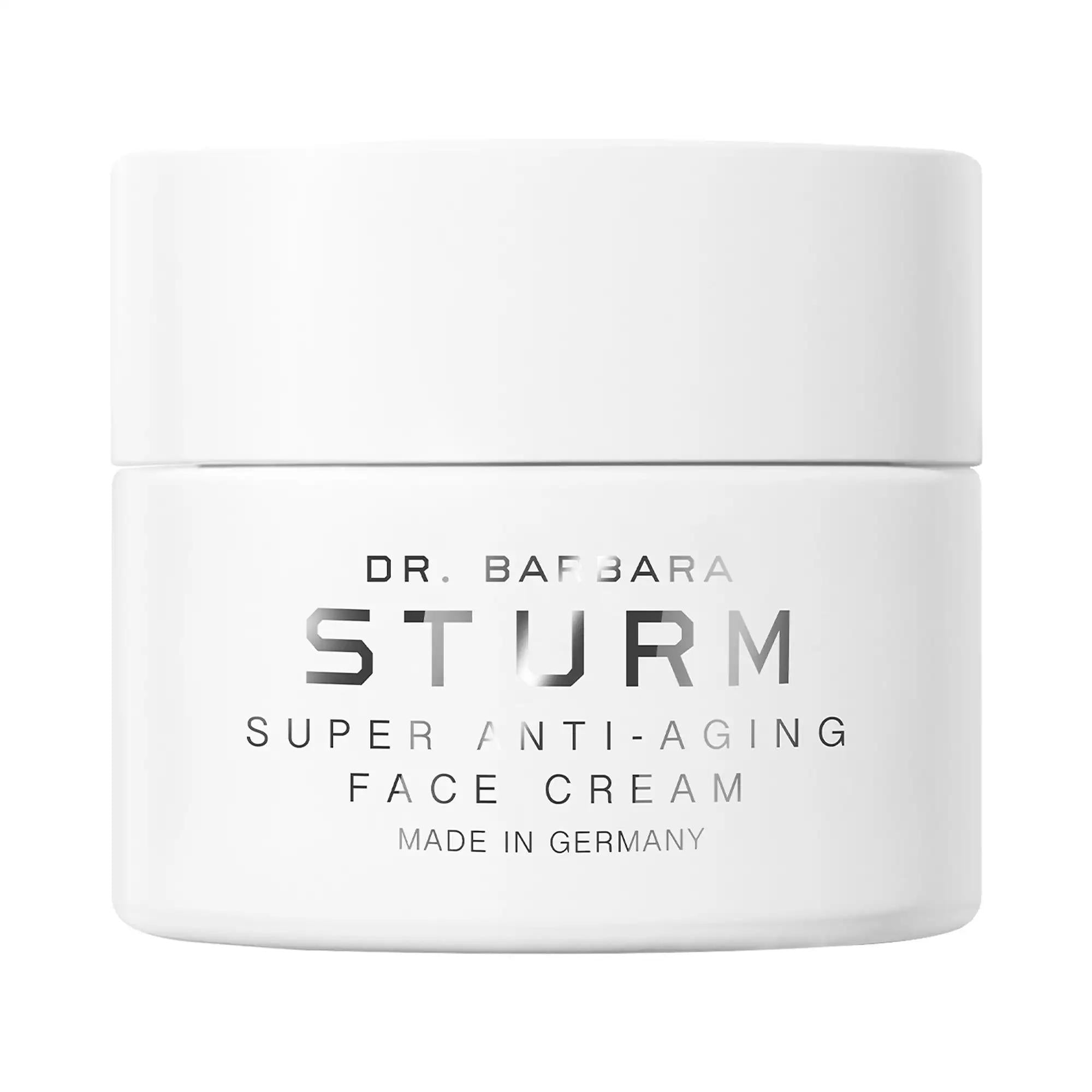 Dr. Barbara Sturm Super Anti-Aging Face Cream - Hyaluronic Acid Moisturizer for Fine Lines, Cruelty-Free Skincare