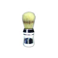 Nascita Silver Handle Shaving Brush - Premium Wet Shaving Brush for Men, Traditional Shaving Accessories