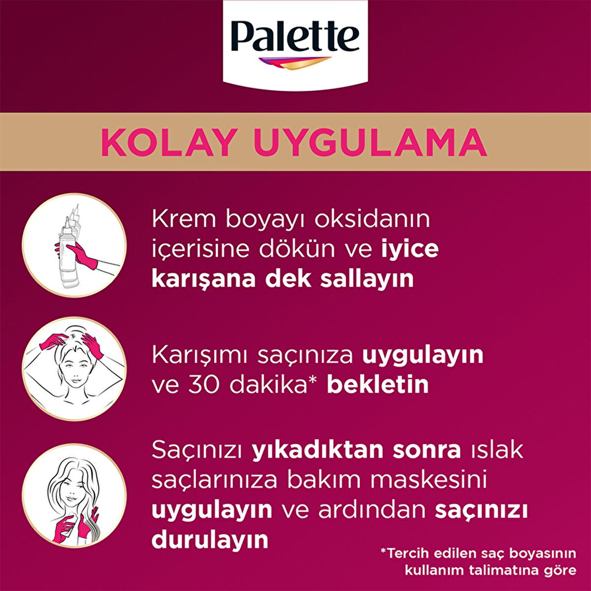 Palette Deluxe Warm Chocolate Hair Dye 5-60 - Long-Lasting, Nourishing Hair Color