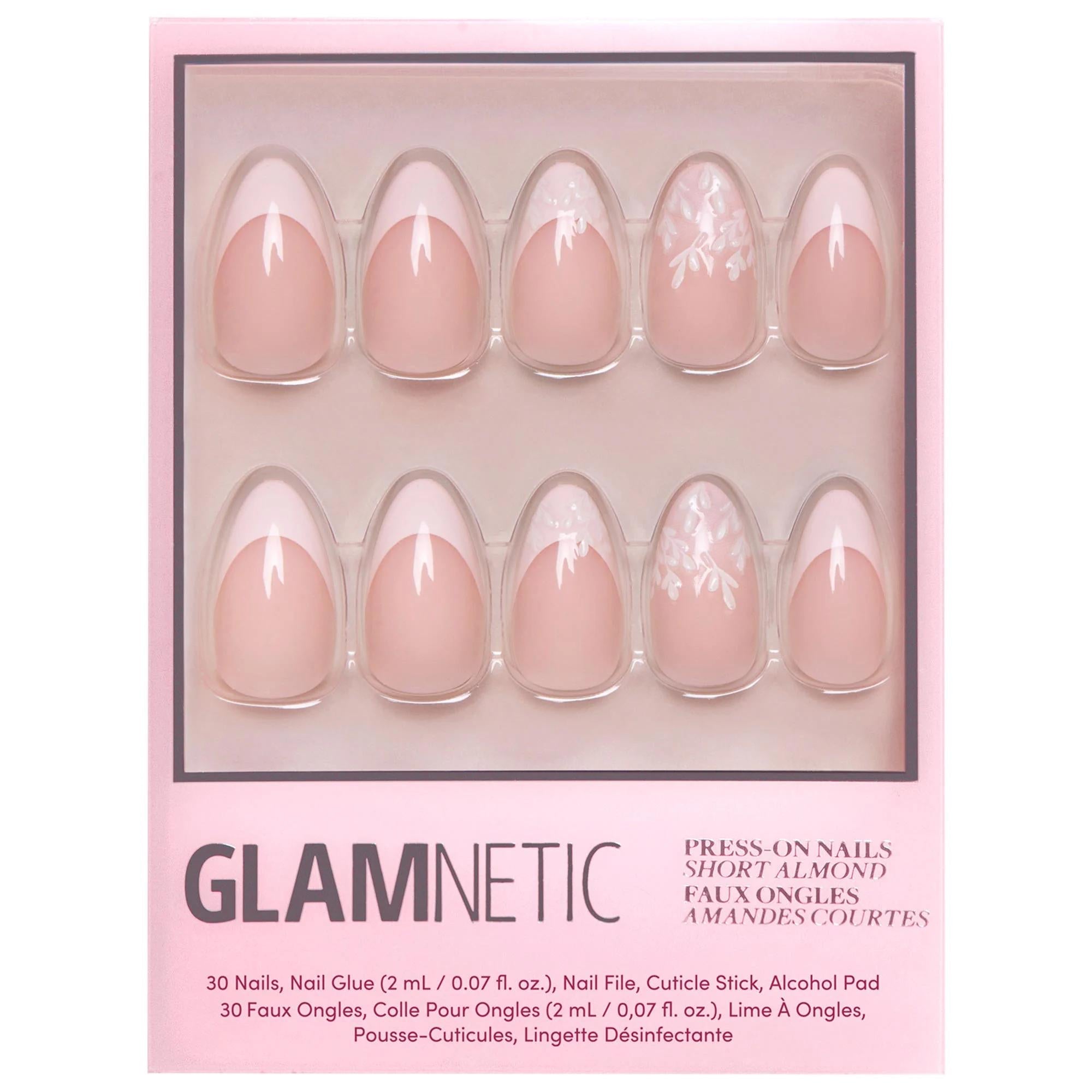 Glamnetic Press-On Nail Kit - Reusable, Salon-Quality Nails at Home, Cruelty-Free, Variety of Styles