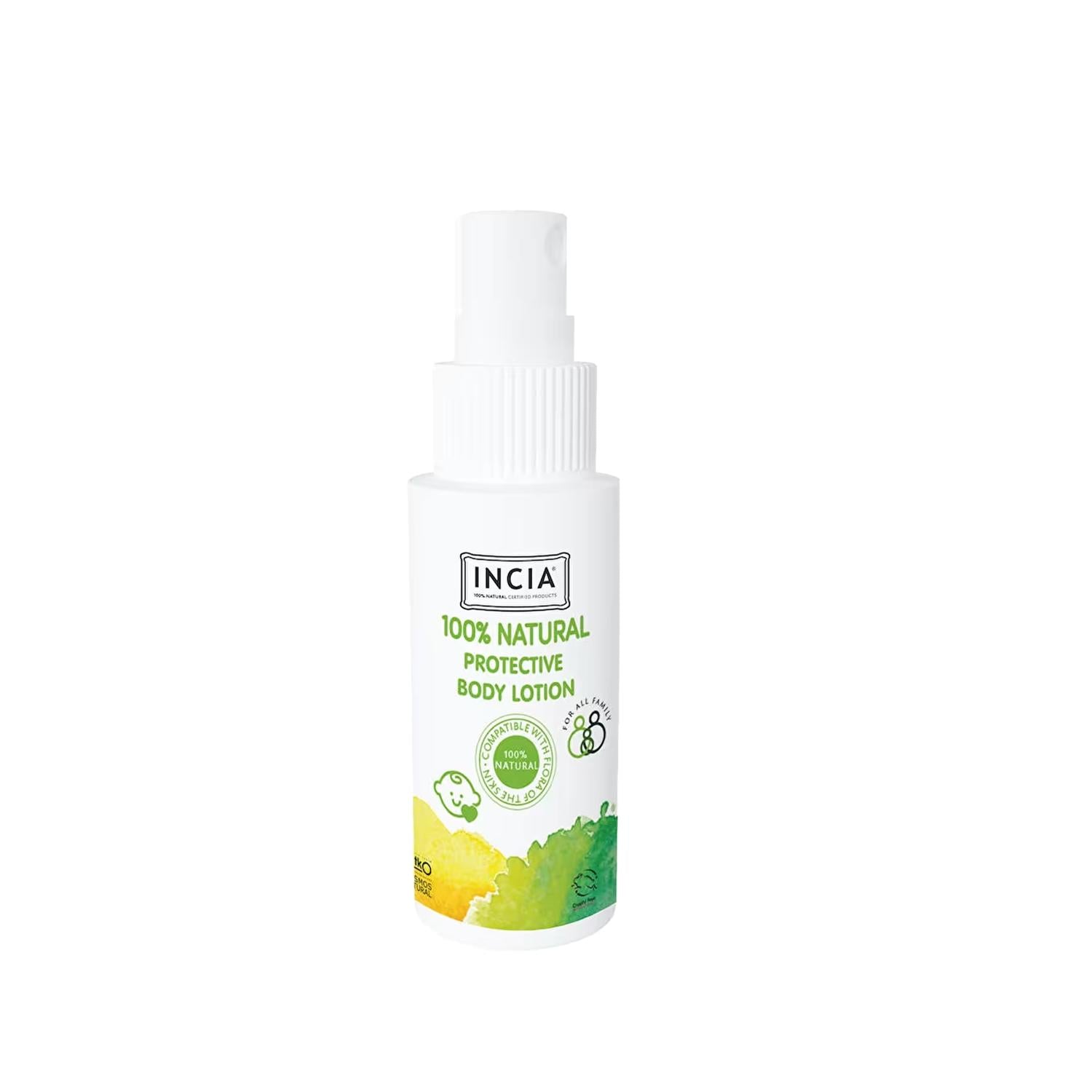 INCIA Natural Baby Body Lotion for Sensitive Skin - 100% Organic Moisturizer 1.69 fl oz