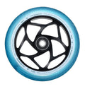 Envy Tri Bearing Scooter Wheels 120mm x 30mm - Black/Teal (Pair) by Skates USA