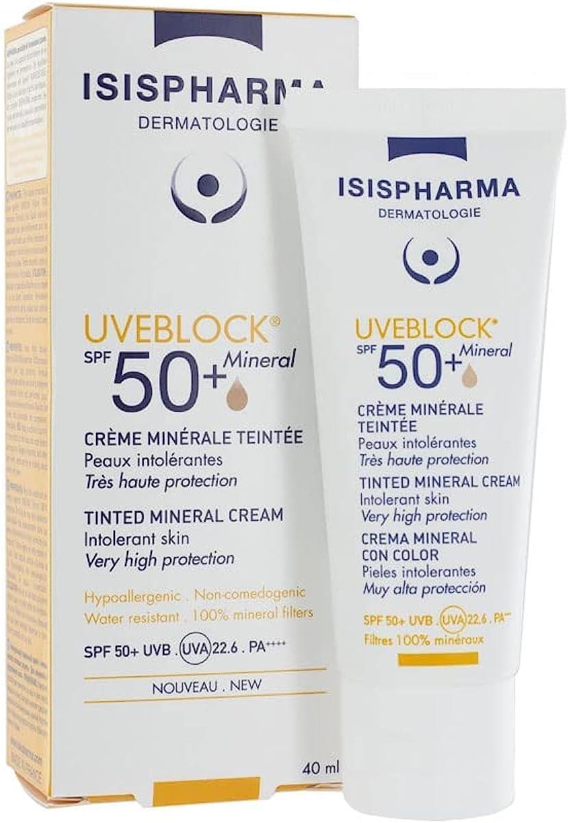 Isis Pharma Uveblock SPF 50+ Mineral Cream 40 ml