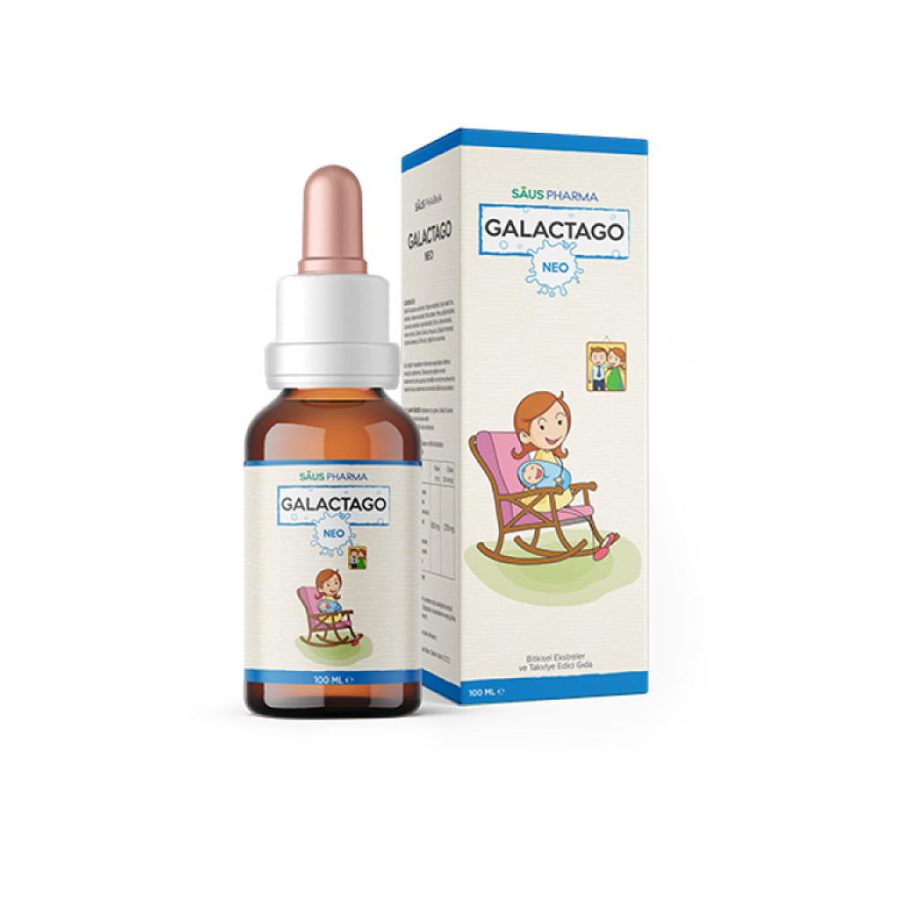 Galactago Neo Herbal Supplement Drops 100ml - Natural Health Support with Rosehip & Rooibos Extracts