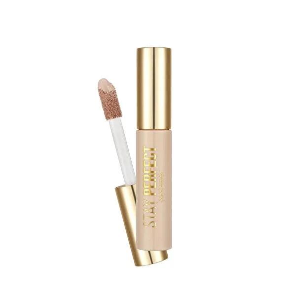 Flormar Stay Perfect Concealer - Long-Lasting, Moisturizing Liquid Concealer for Flawless Coverage