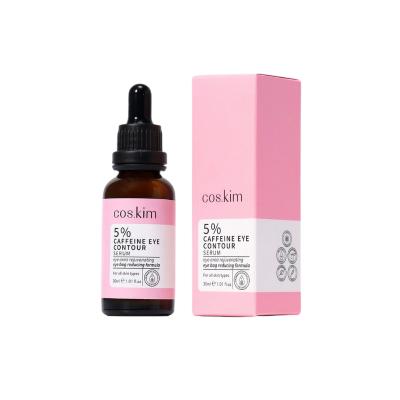 Coskim 5% Caffeine Eye Contour Serum - Anti-Aging, Dark Circle Reduction, Vegan Skincare