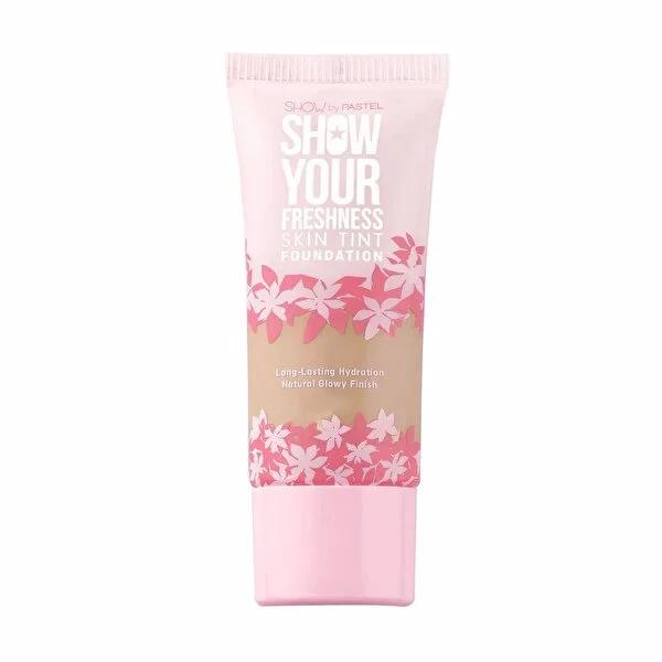 Show By Pastel Vegan Foundation - Cruelty Free, Lightweight Coverage for Natural Look - Dermatologically Approved