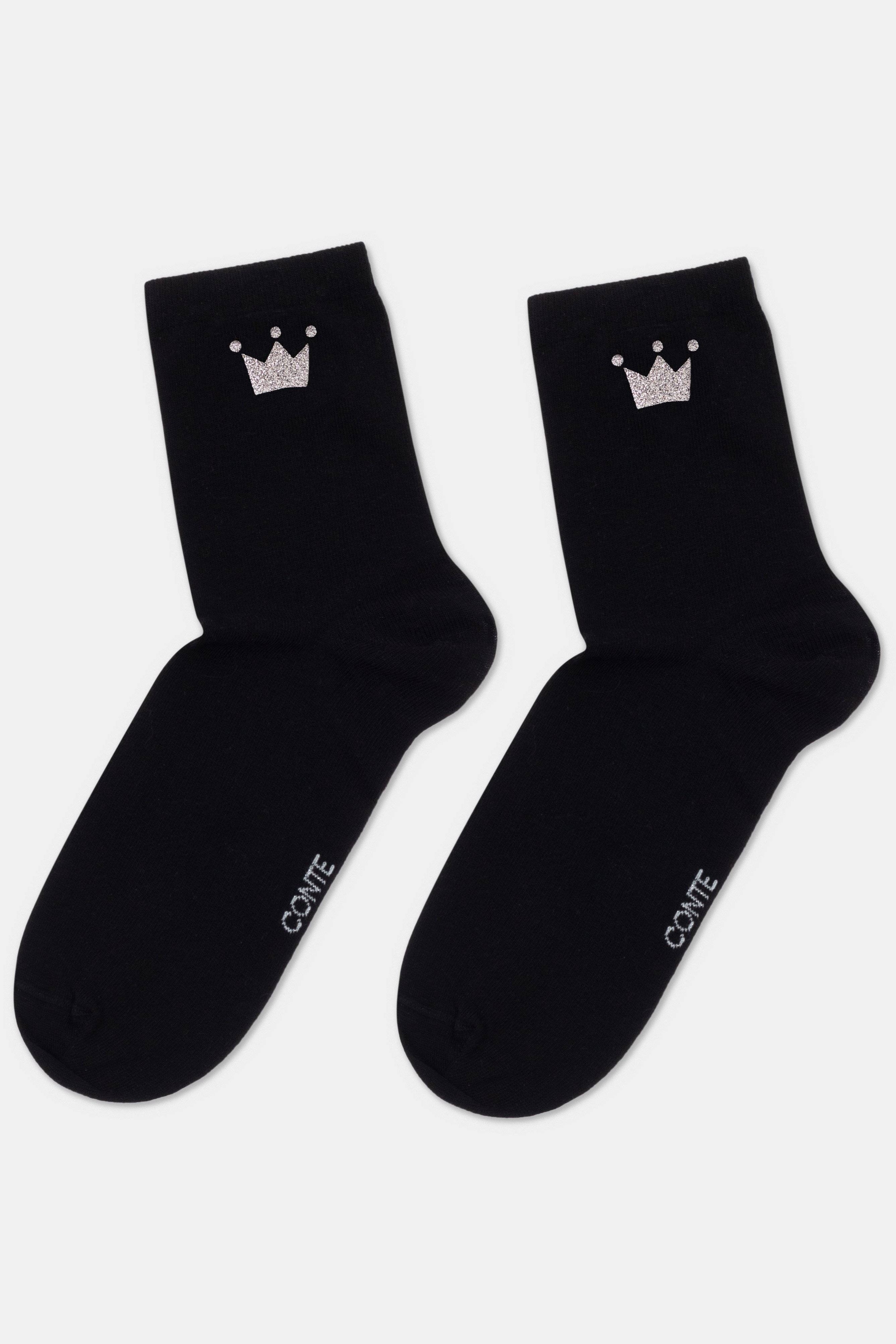 TheRanok.com Conte Cotton Socks Classic - 430 Queen — side view