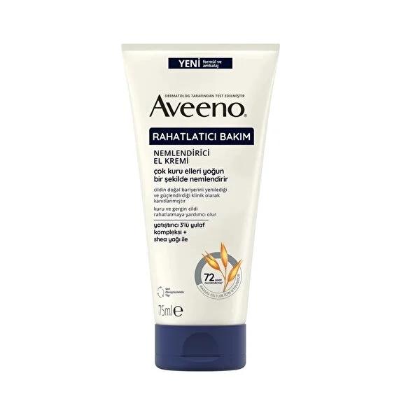 Aveeno Moisturizing Hand Cream for Dry Skin Relief - Soothing Oat & Shea Butter, 2.54 fl oz