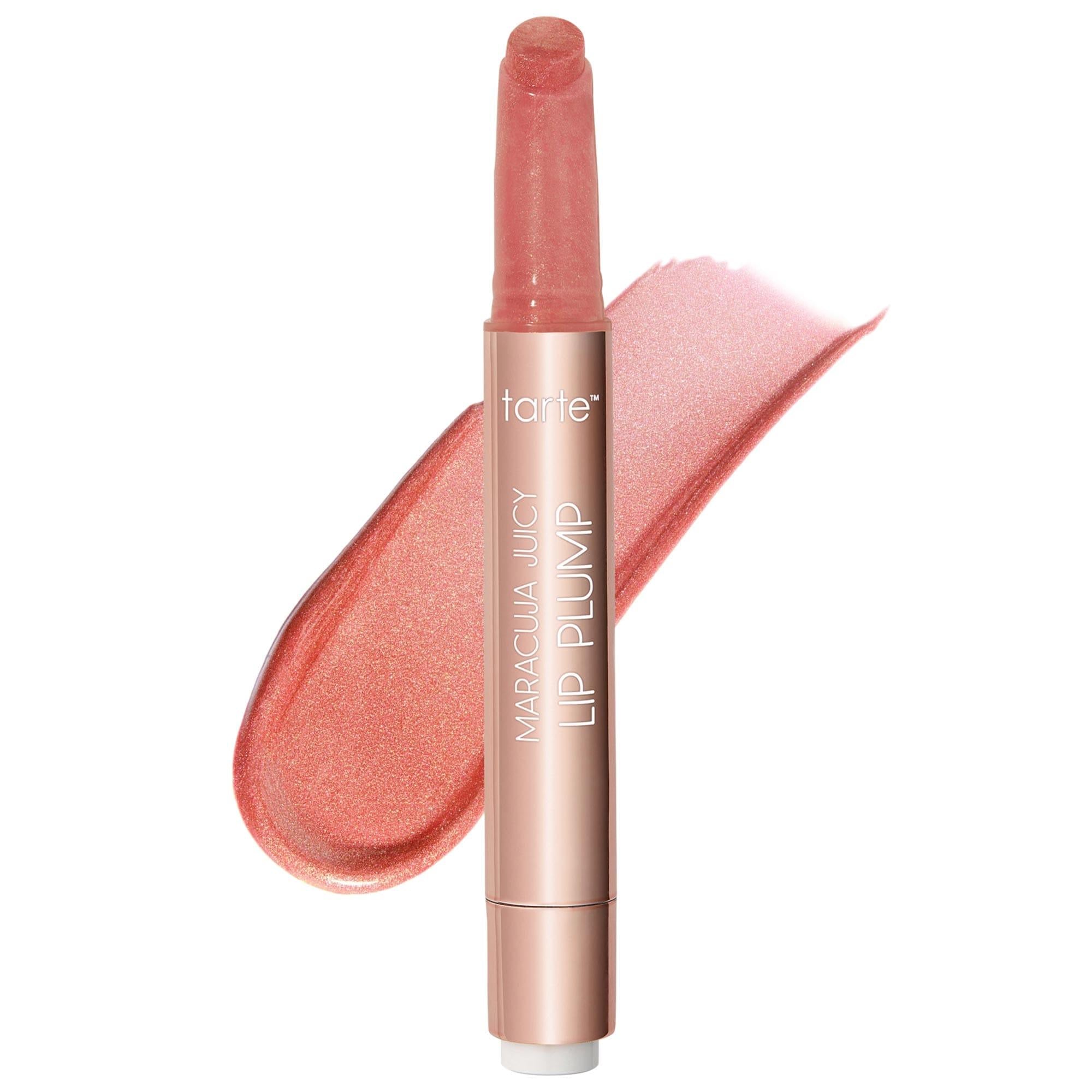 Tarte Maracuja Juicy Lip Plump Gloss: Hydrating, Vegan Lip Plumper for Fuller, Smoother Lips