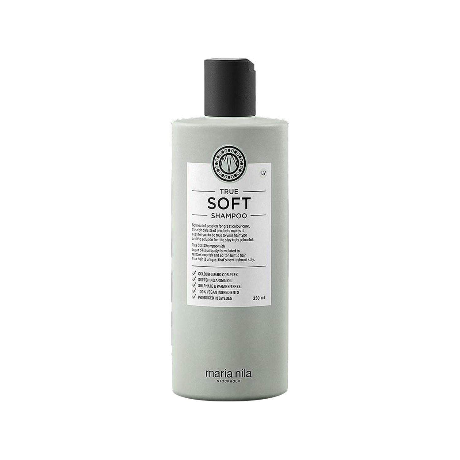Maria Nila True Soft Sulfate-Free Moisturizing Shampoo for Dry or Damaged Hair - 11.87 fl oz