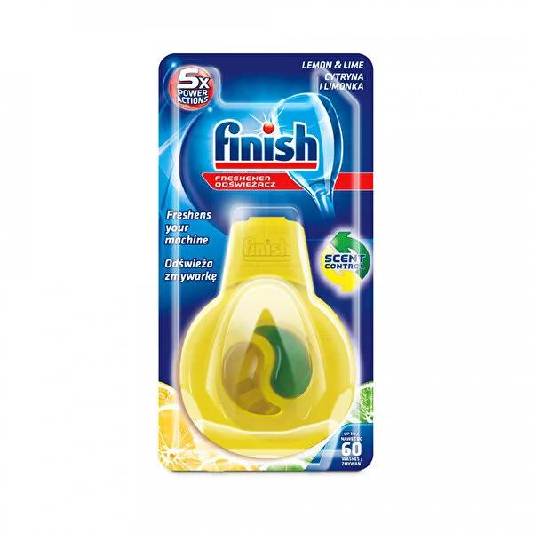 Finish Lemon Scent Dishwasher Deodorizer: Eliminates Bad Odors for a Fresh, Clean Kitchen - Long-Lasting Odor Removal