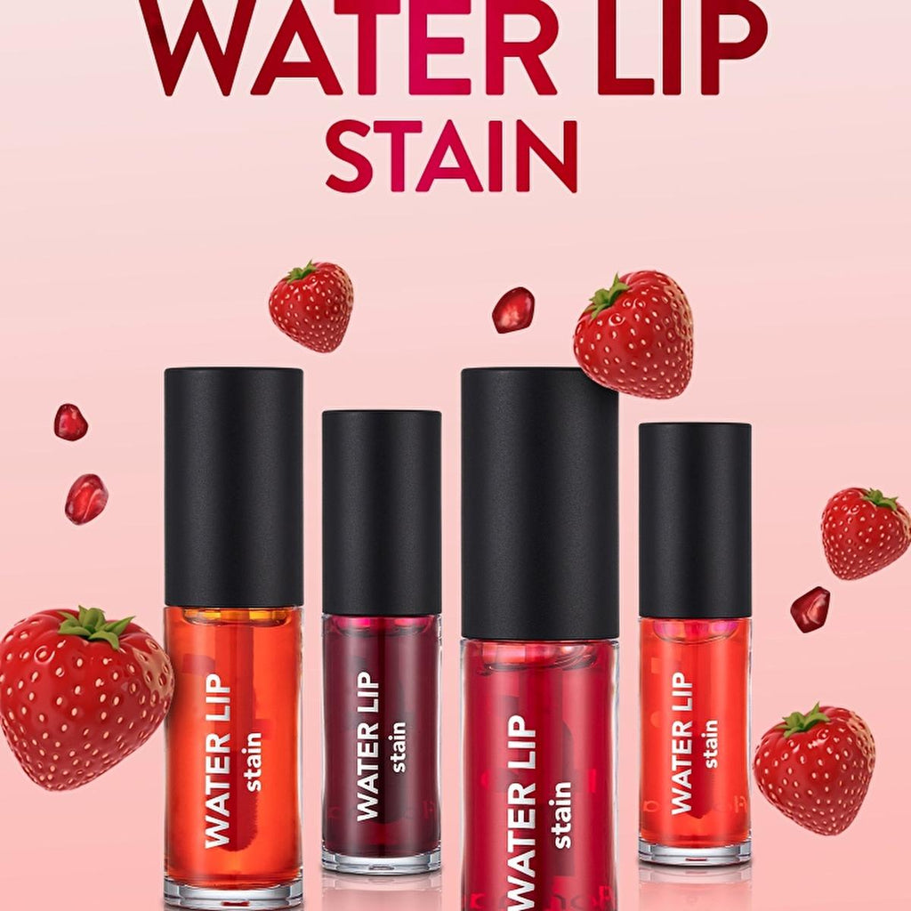 Flormar Water Lip Stain - Long-Lasting Matte Lip and Cheek Tint for Vibrant Color