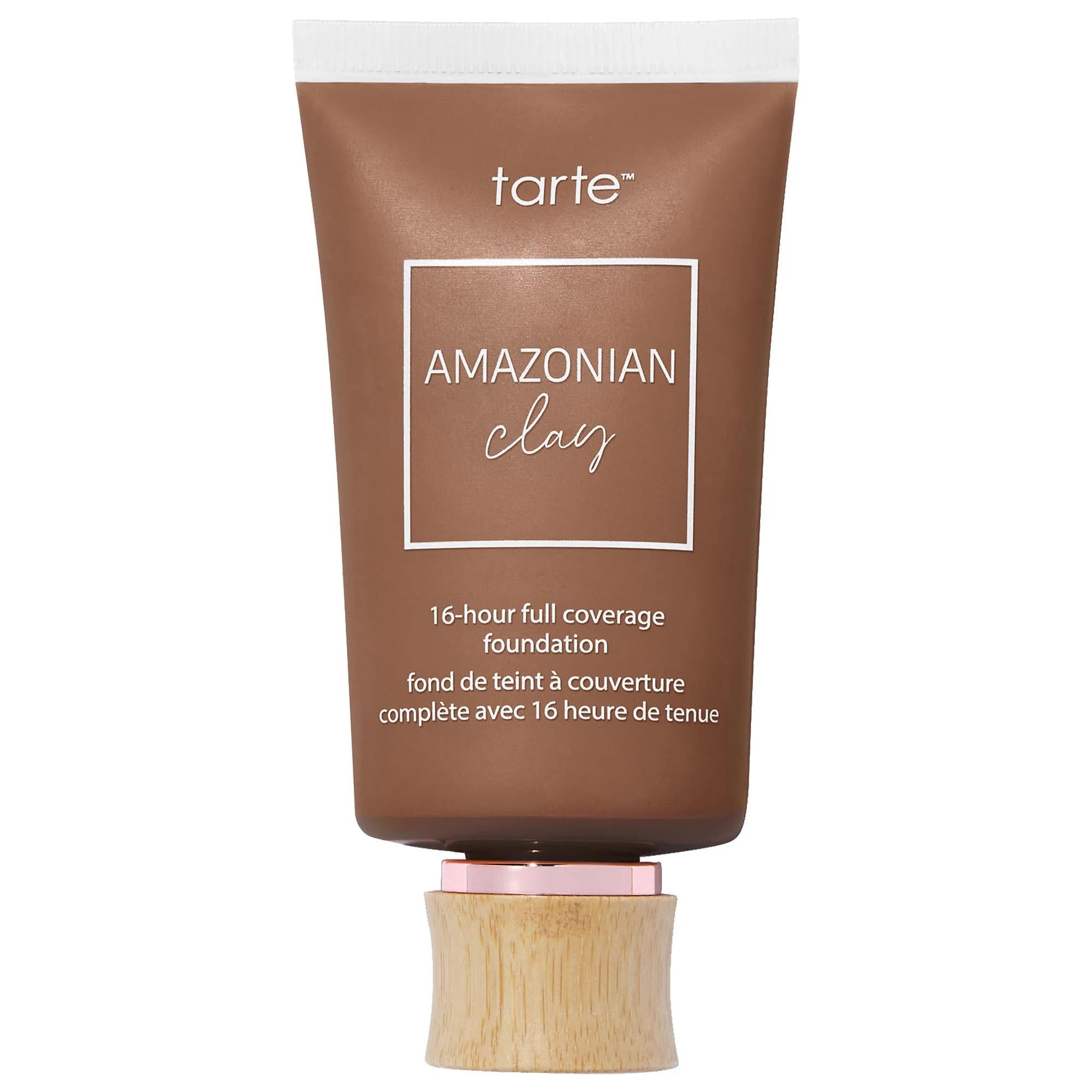 Amazonian Clay 16-Hour Full Coverage Foundation - Matte, Oil-Free, Vegan & Cruelty-Free Foundation Makeup