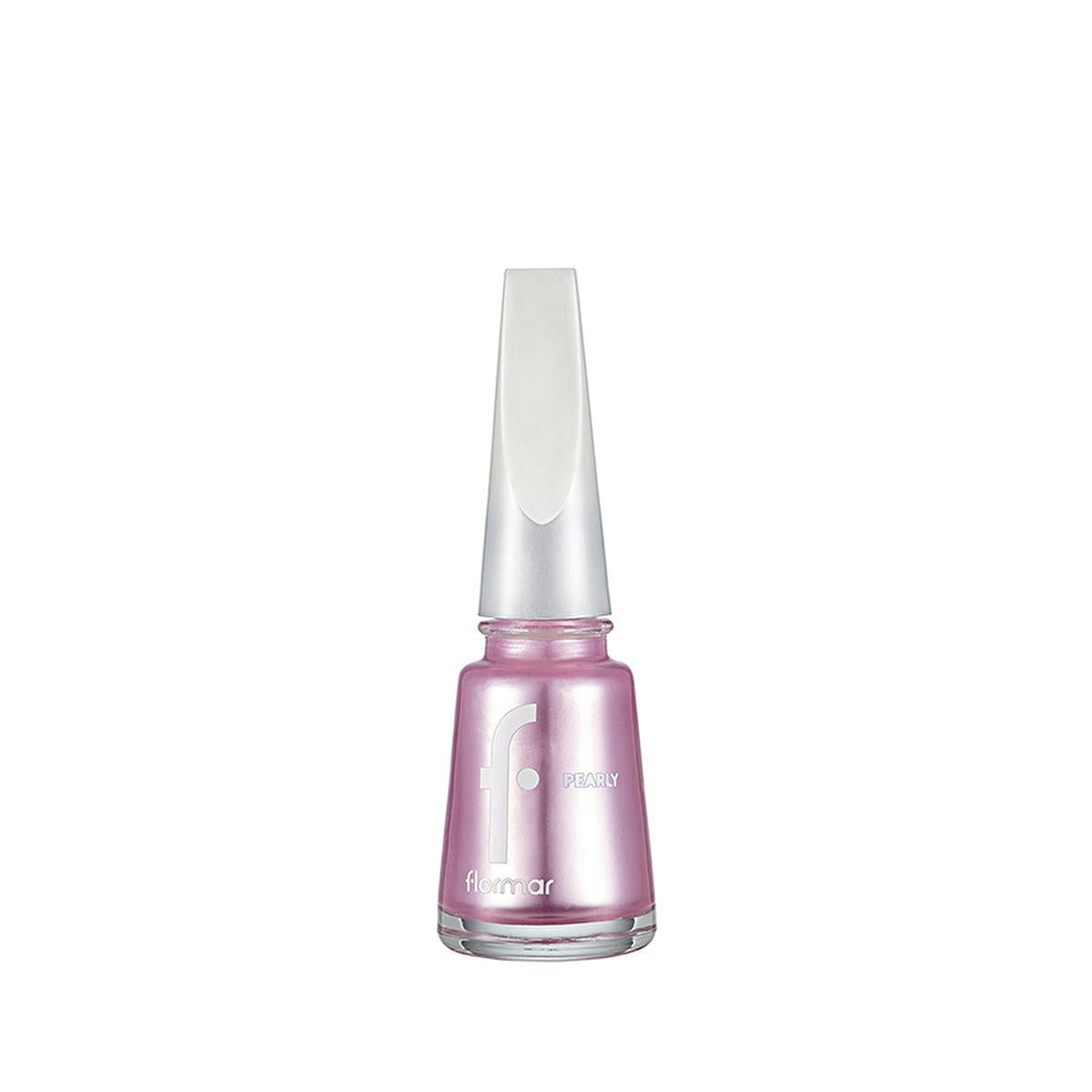 Flormar Pearly Lilac Dreams Nail Polish: Shimmery, Pigmented, Long-Lasting, Chip-Resistant Pearl Finish